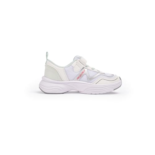 pediped Flex Judy First Walker Shoe, White, 2 US Unisex Little Kid2