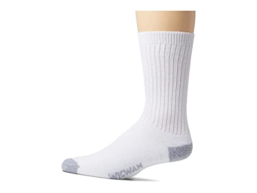 Wigwam Diabetic Sport Crew Socks 2-Pack White Medium
