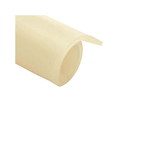 Traslucido gomma siliconica foglio 100x120cm 1 mm