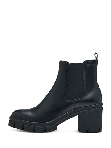 Bottines Tamaris noir femme idéal pour vos sorties citadines en hiver