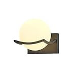 YNWDBY Iluminación De Pared Modern Simple Bedroom Bedside Wall Lamp Indoor Creative Living Room Wall Lamp Corridor Aisle Lamp Lámparas para Pared Interior(A)