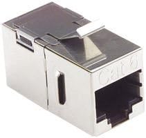L-COM TDG1026KS-C6 in LINE Adapter, RJ45 JACK-RJ45 Jack