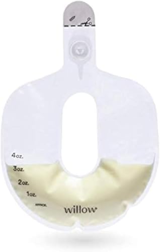 Image of Willow - 360 Pump Spill-Proof Breast Milk Bags - 24 Ct - Holds 4 oz. Per Self-Sealing Storage Bag - Compatible with Willow 360 or 3.0 Wearable Hands Free Breast Pump