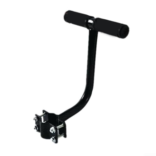 Reposabrazos de bicicleta para niños de seguridad con asa de asiento trasero y silla de montar adecuado para bicicletas eléctricas, de montaña y eléctricas (L)