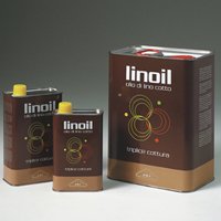 LINOIL OLIO DI LINO COTTO (TRIPLICE COTTURA) LATTA DA 5 LITRI PER TRATTAMENTO E PROTEZIONE DEL LEGNO