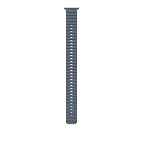 Image of Apple Watch Band - Ocean Band Extension - 49mm - Anchor Blue - Extra Large