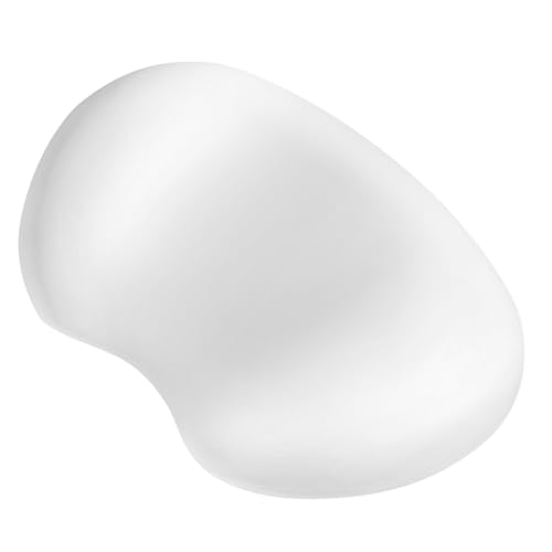 Artibetter Almohada para Cabeza, Cuello y de Bañera en PU Blanco Soporte Ergonómico Que Alivia la Fatiga el Baño Hogar