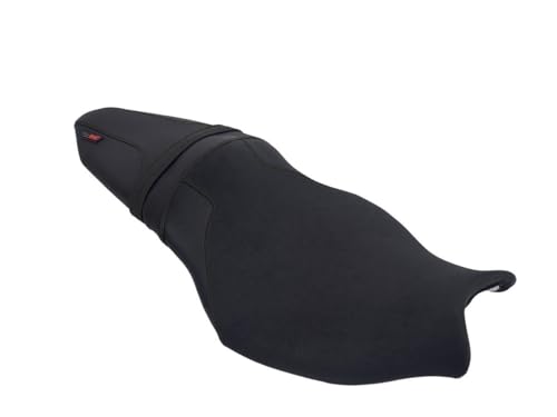 Housse de selle Zontes R310 2019-2021 noire aux finitions haute couture