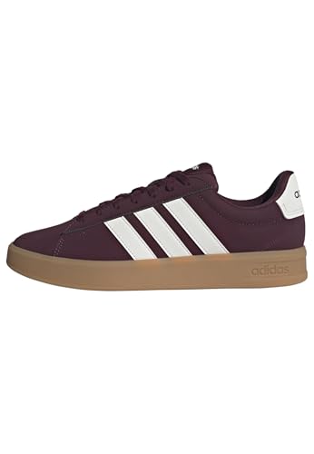 Image of adidas Men Grand Court 3.0 Casual Sneaker Shoes Burgundy 9