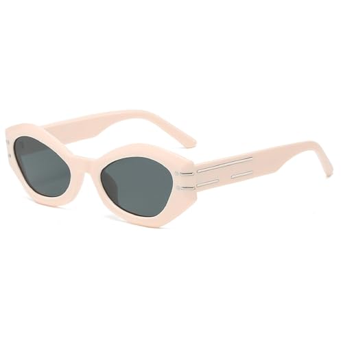 Image of Square Thick Frame Wide Leg Sunglasses Women Retro Beach Sunglasses Men Hip Hop Party Sun Glasses UV400