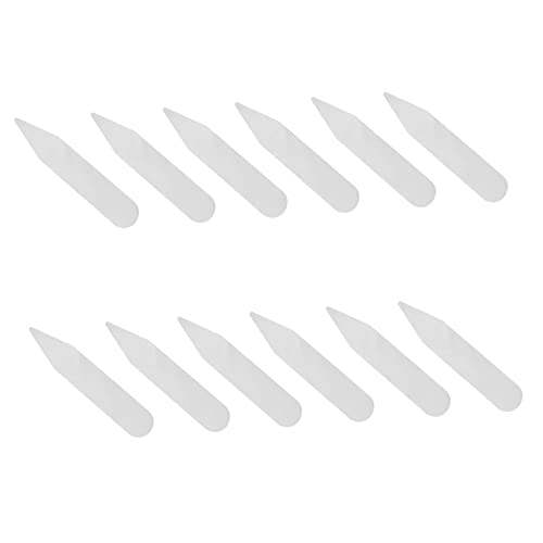 ROMISBABA Collar Support Collar Stay 300pcs Heat Resistant for Dress Shirts Supplies