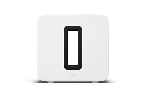 Image of Sonos Sub 4 - Wireless Subwoofer - White