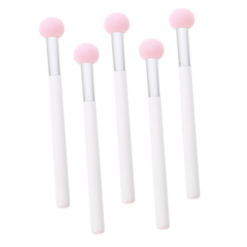 PACKOVE 5Piezas Esponjas de Maquillaje de Herramientas de Aplicación de Cosméticos para Base Corrector y Polvo sin Flexible con Mango