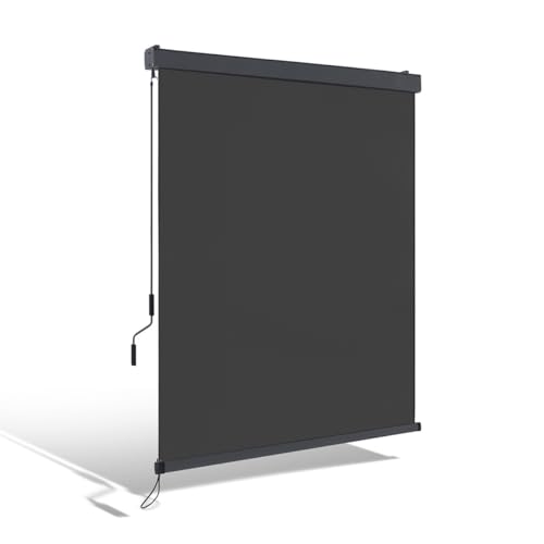 HOMEDEMO Senkrechtmarkise Außen,Vertikalmarkise Balkonmarkise Außenrollo...