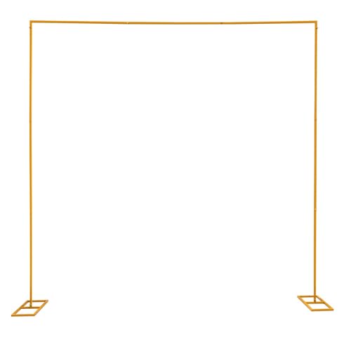 3 x 3 m arco de casamento de metal | jardim casamento arco fundo moldura quadrada flor balão Rack decoração para casamentos quinzeaneras festa eventos decoração