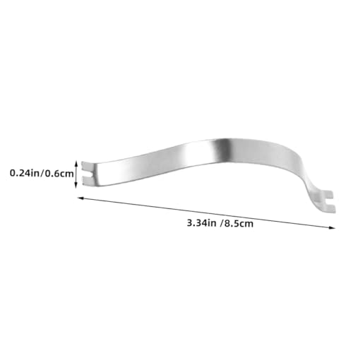 Image of LABRIMP 400pcs Picture Frame Backing Spring Clips Photo Hanging Hardware for Framing Pictures Drawings and Posters Easy to Install and Practical