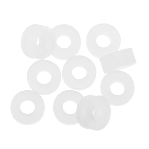 OSOLADY 10pcs Tire Valve Sealing Rings for Air Compressor Durable Valve Stem Seal Adapter Lightweight Tire Inflator Sealing Ring for Car and Bicycle Compatibility