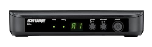 Shure BLX4 Single Channel Receiver - for use with BLX Wireless Systems, Transmitter Sold Separately...
