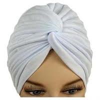 Head Turban Wrap, White