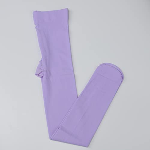 Image of EVERSWE Girls Semi Opaque Footed Tights, Microfiber Tights