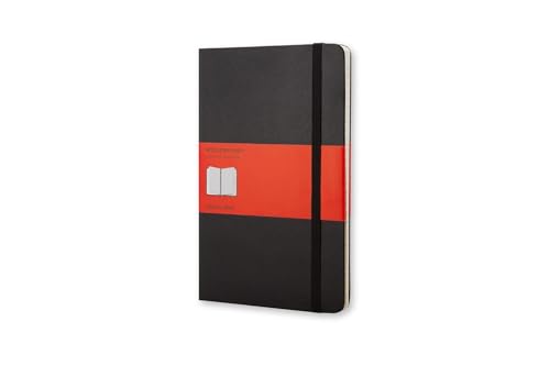 Moleskine Adressbuch Alphabetische Register für das Büro Festeinband Schwarz Pocket 13 x 9 cm 192 Seiten