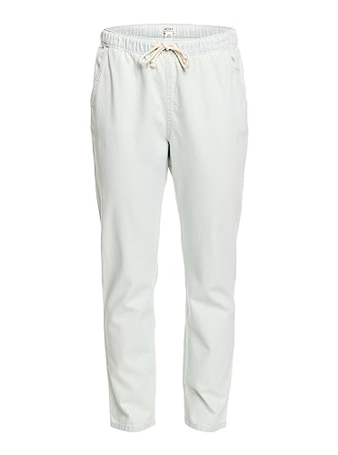 Jeans Roxy Slow Swell regular classique pour femme en denim bleu marine confortable