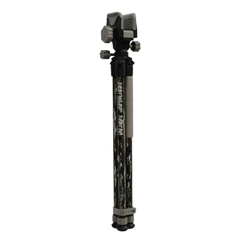 Image of BOG DeathGrip Bantam Hunting Tripod, 20 inch-42 inch, Gun Clamp, Sitting Height