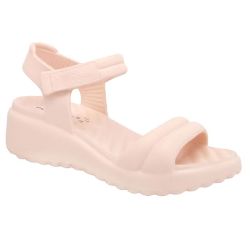 Sandalia Piccadilly 226001 Marshmallow Salto Flatform Anabela Feminino
