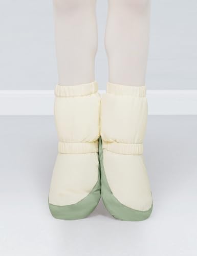 Daydance Ballet Warm up Booties Dance Slippers for Big Kid, Women2
