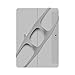 Padlette Tablet Handle, Holder, Grip for iPad Kindle Fire HD Surface Galaxy Tab and Compatible with Any Tablet with a Display from 8 inches to 11 inches (Mid-Size D3 Gray)