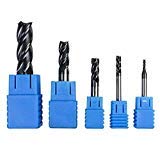 Homely End Mills 4/5/6/8/12 mm 4 Flute HRC50 Carbide Machine Tungsten Steel CNC Milling Cutter End Mill Machine Tools