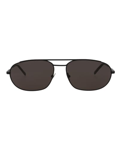Saint Laurent Round-Frame Metal Sunglasses