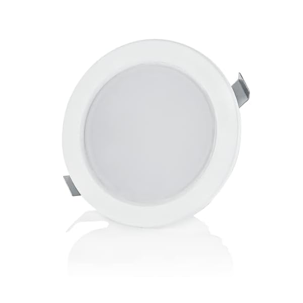 Sweet Led® 1x flache Einbauleuchte 230V IP44 - Möbeleinbauleuchte 3,5W LED - Badleuchte Einbauspot rund - Ultra Flache…