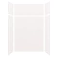 Transolid EWKX603696-31 Expressions 6-Panel Shower Wall Kit with Extension, 36-in L x 60-in W x 96-in H, White