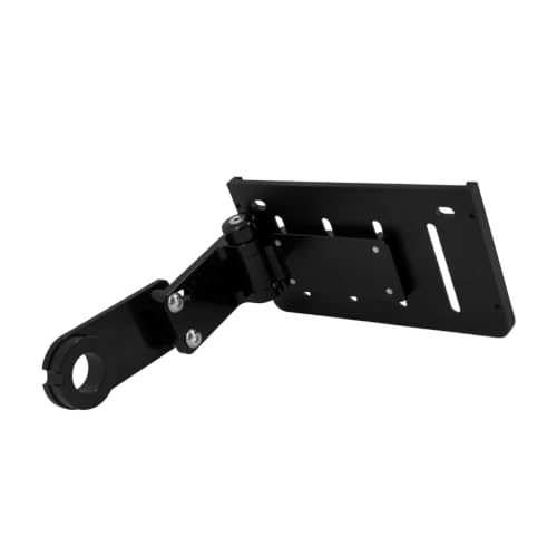 Support plaque d'immatriculation moto pliable pour Softail et Fat Boy