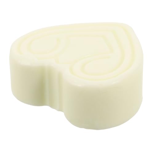 Ipetboom Jabón Facial Hidratante En Barra Ácido Hialurónico y Seda Natural, Forma De Corazón, Para Piel Sensible Femenina, Cuidado Corporal y Limpieza Diaria