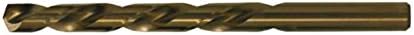 92493 Type 240-AL 135 Degree Split Point Left Hand Magnum Super Premium Jobber Drill Bit (3 Pack), 31/64"