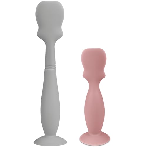 Image of Baby Diaper Cream Spatula Applicator Soft Silicone Baby Butt Paste Spatula