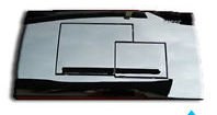 Pucci Placca Quadra Cromata (cm 33x18) a 2 Tasti per Cassetta Incasso mod. Eco