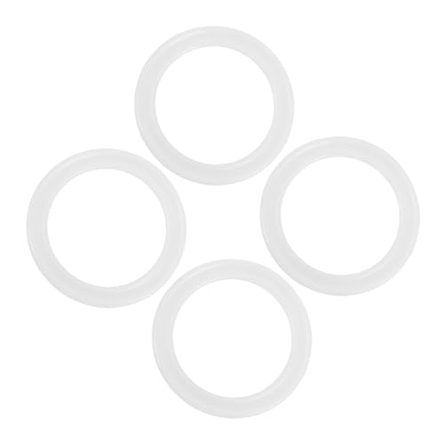 SOPOTUTU 4 piezas Anillos de Silicona para Sellado de Tapas de Botellas Aislantes Junta de Repuesto Resistente y Hermética para Tazas Térmicas y Vasos Material Seguro y Duradero Fácil de