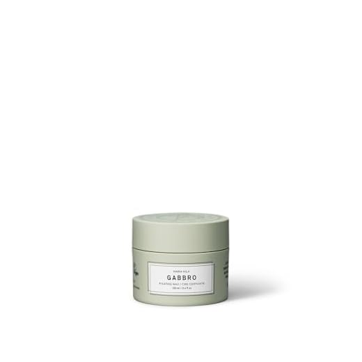 Maria Nila Minerals Gabbro 100 ml - Snabbtorkade Stylingvax med Kraftig Stadga som Ger Ett Matt Resultat. 100% Veganskt. Sulfatfritt och Parabenfritt.