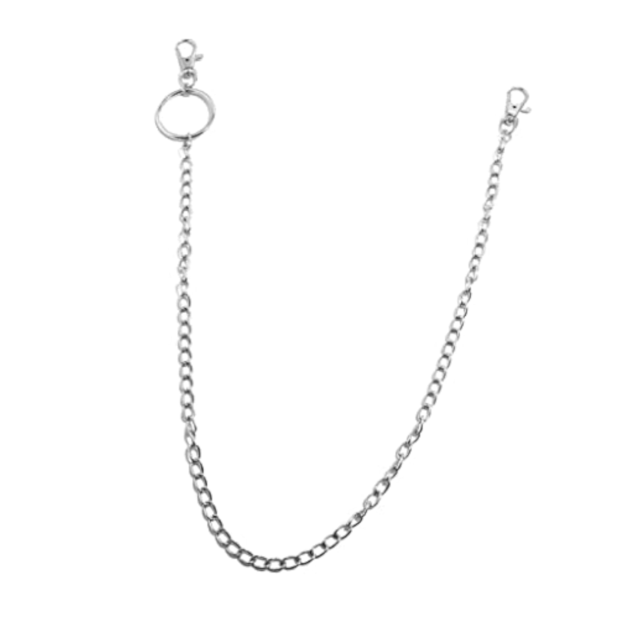 3pc Unisex Metal Wallet Chain Necklace Set