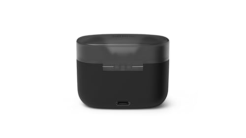 Image of Philips T2000 True Wireless Bluetooth Earbuds - 14 Hours Play Time, Natural Sound, Clear Calls, Dynamic Bass, IPX4 Water Resistant, Black