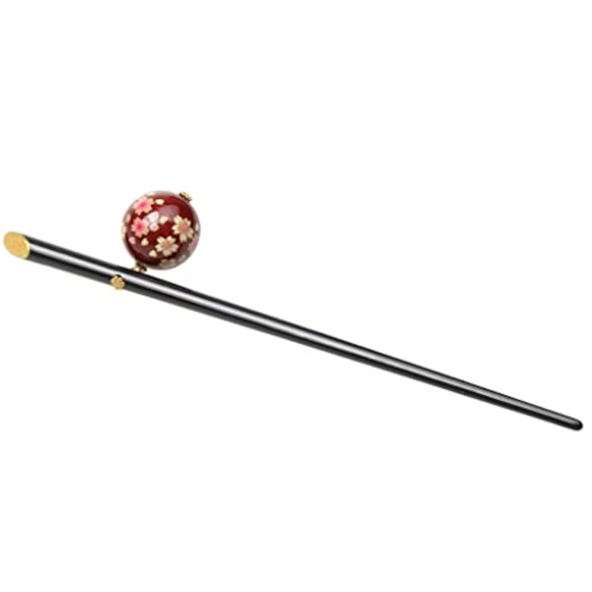 Elegant Acrylic Sakura Hairpin, Japanese Kanzashi