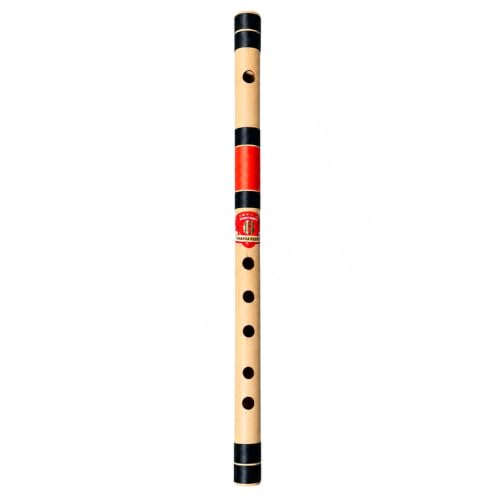 Image of SHAHJI FLUTE MAKER G Medium Bamboo Flute for Beginners 17 Inch