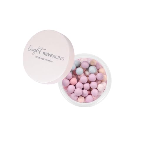 5-Colour Blusher Powder Ball | Long-Lasting Oil Control Loose Setting Pearl Powder | Multi-Use Matte Finish Setting & Blush Powders, Non-Caking, Hydrating & Gentle for All Skin Types (#4, 17.9g)