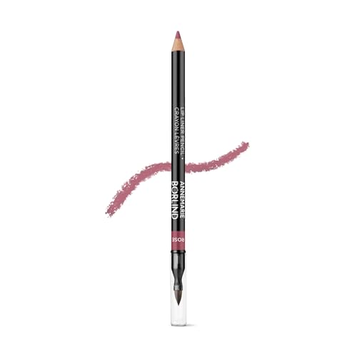 ANNEMARIE BÖRLIND LIPPEN EFFECTIVE NATURAL BEAUTY Lip Liner Pencil Rose (1 g) - Präzises Nachzeichnen und Einfaches Verblenden, Geschmeidige Mine, Vegan