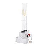 BESPORTBLE Water Electrolysis Experiment Apparatus for School Laboratory Miniature Chemical Demonstrator for and Oxygen Production Essential Teaching Tool for Chemistry Education
