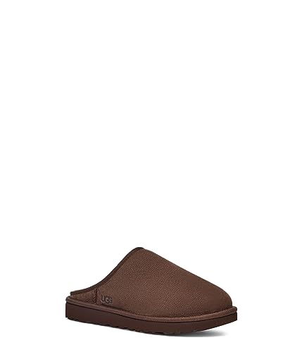 Image of UGG Men's Classic Slip On Slipper, Burnt Cedar, 10