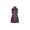 Liu Jo Donna Gilet MF5292T017A Poliestere Marrone Scuro 40